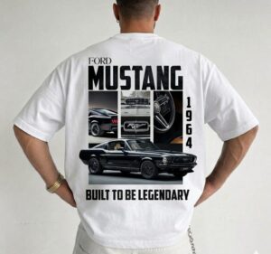 Home menβs vintage muscle car βborn to rule the roadβ graphic t shirt β trendy streetwear tee | ink & thread